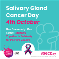 Support the Salivary Gland Cancer Day Launch on Oct 4th!